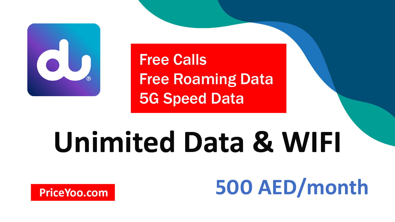 Du Unlimited Data and WIFI plan