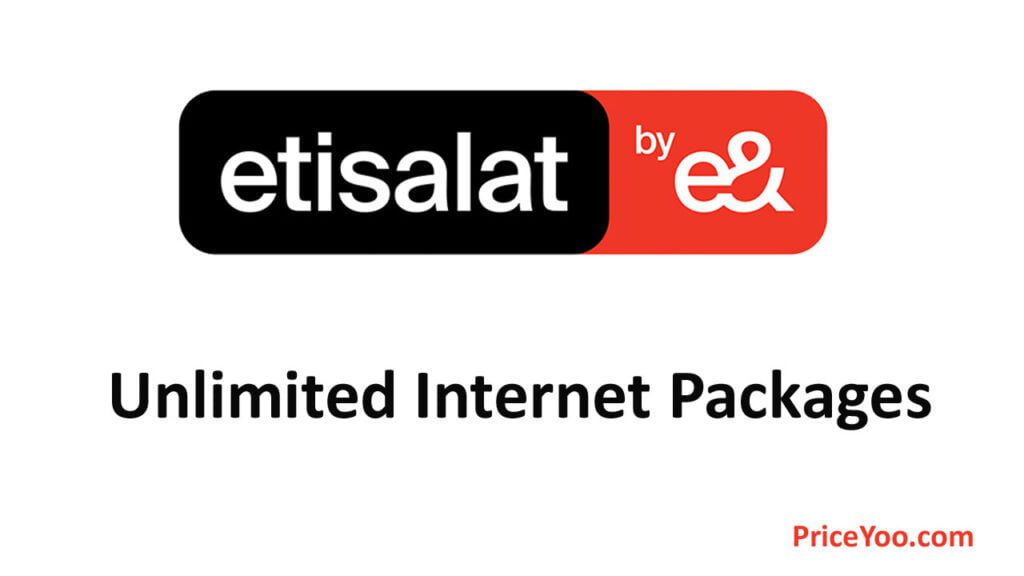 Etisalat Unlimited Internet Packages