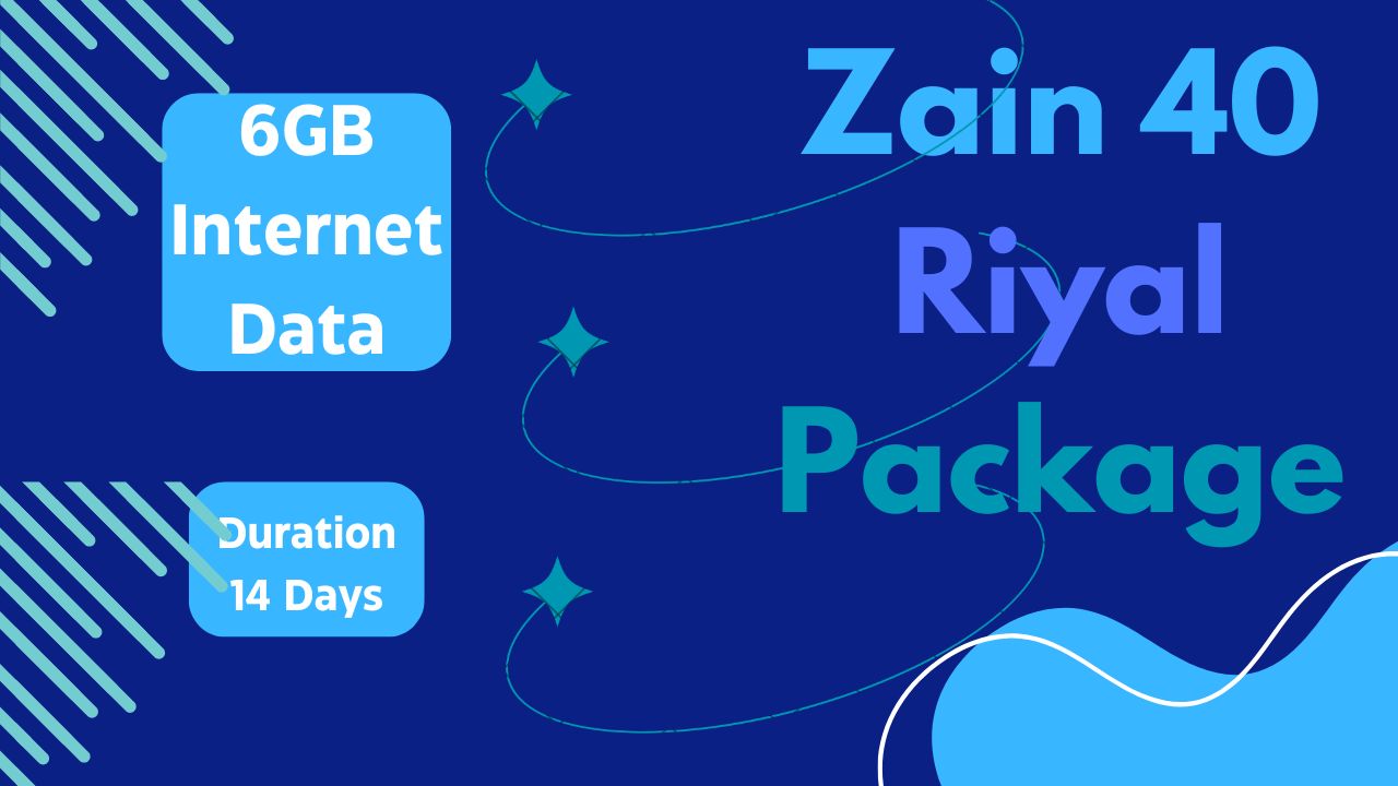 Zain 40 Riyal Package